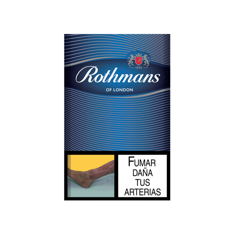 Cajetilla de Cigarrillos Rothmans Azul