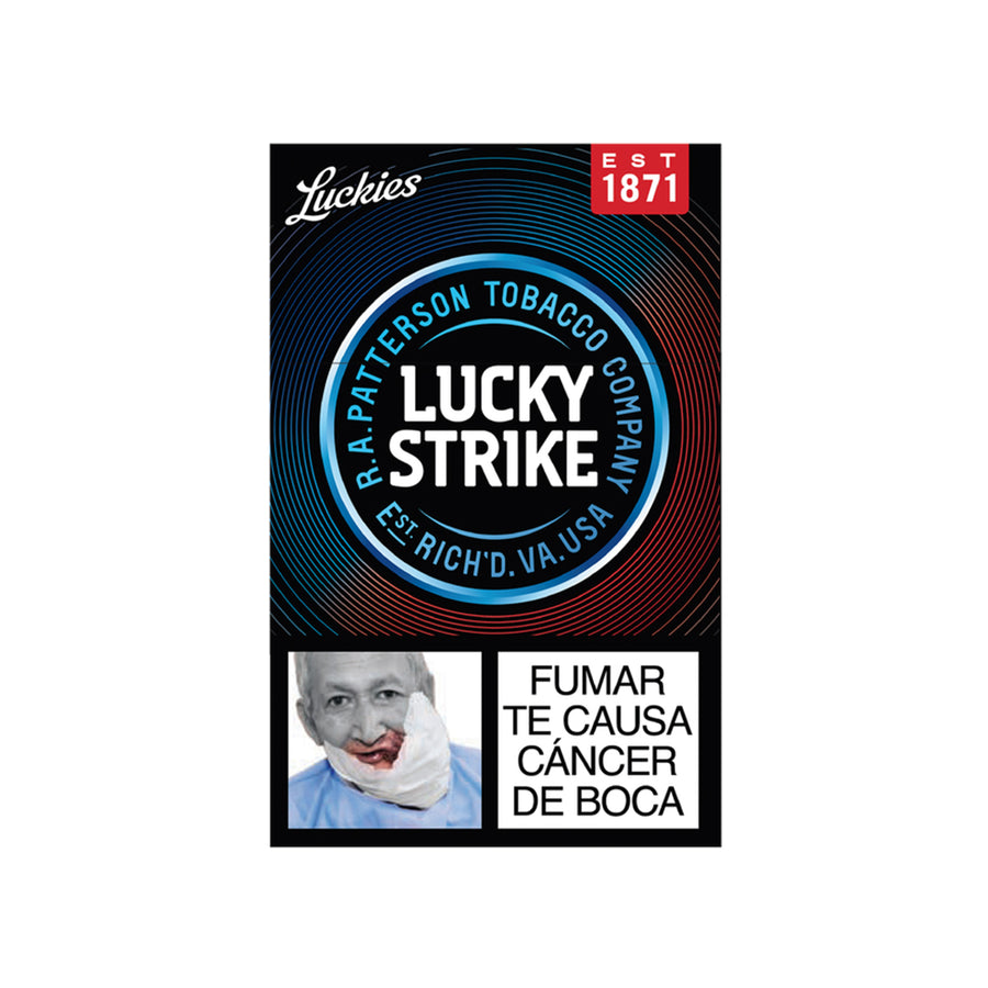 Cajetilla de Cigarrillos Lucky Strike Frutos Rojos