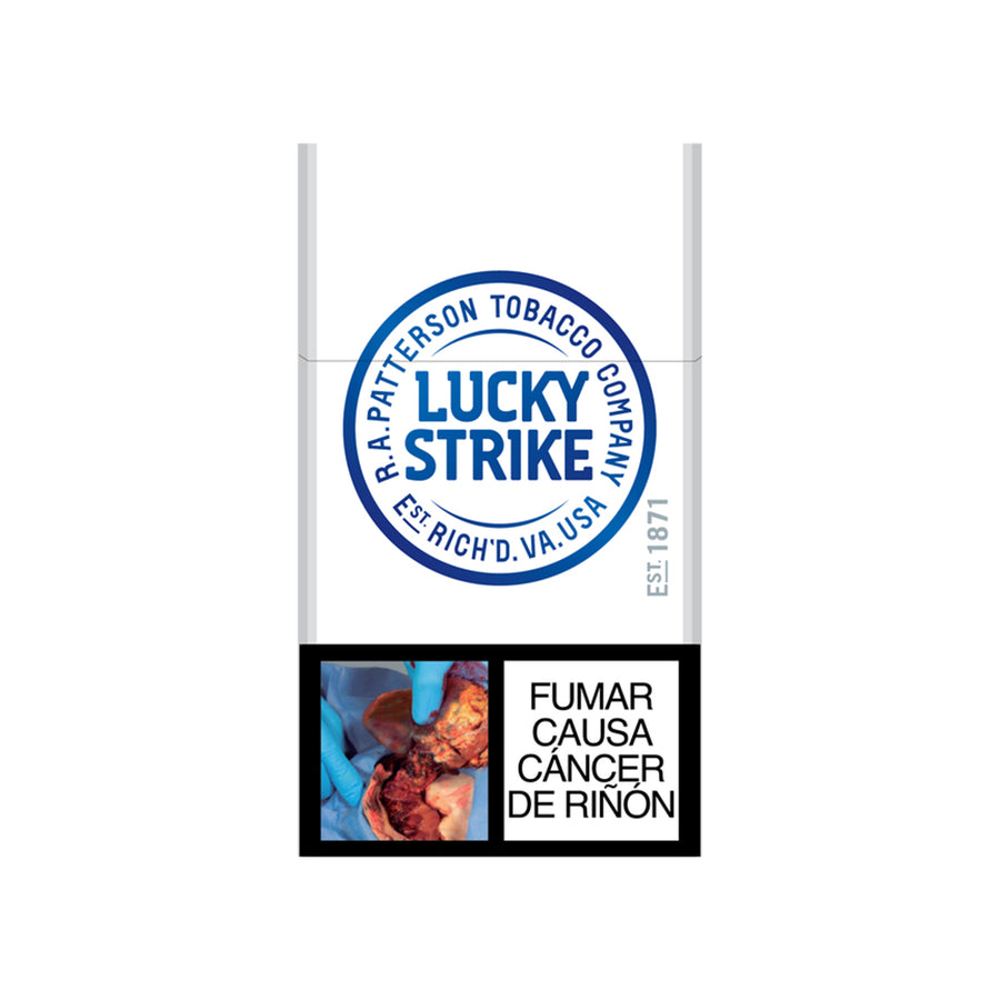 Cajetilla de Cigarrillos Lucky Strike Blue