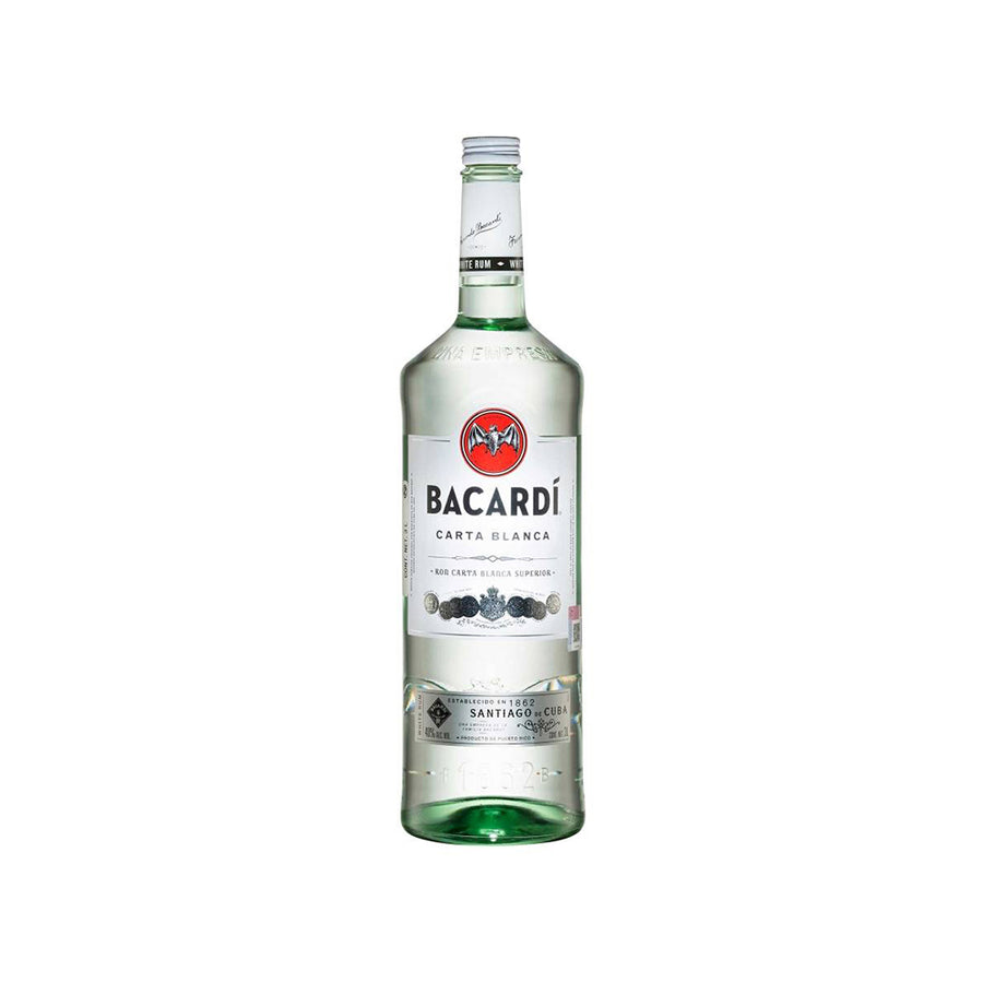 Botella de Ron Bacardi Carta Blanca 750 ml