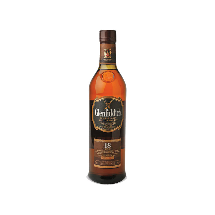 Botella de Whisky Glenfidich 18 Años 750 ml